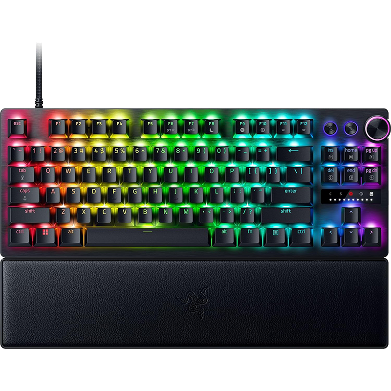 Huntsman V3 Pro TenKeyLess 83 Key Esports Gaming Keyboard, Black