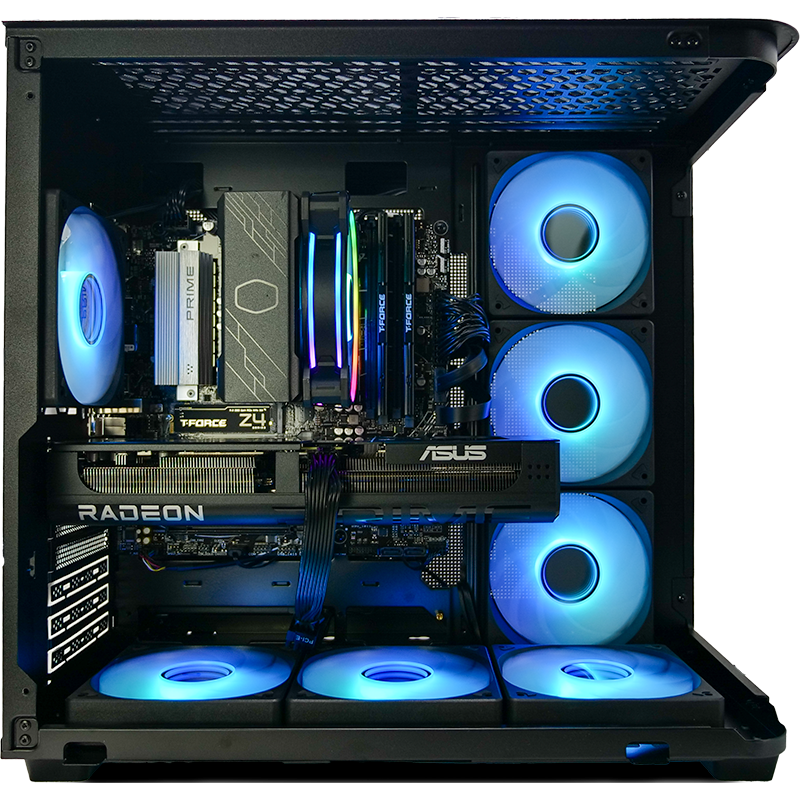 Edge pc silver series interior shot