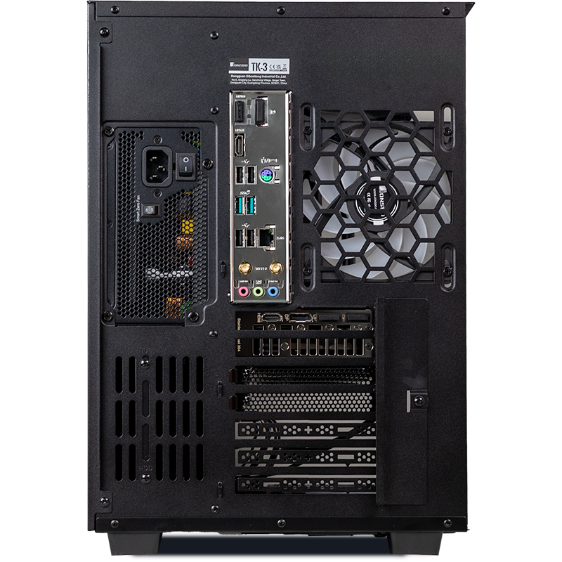 Edge pc silver series backside shot