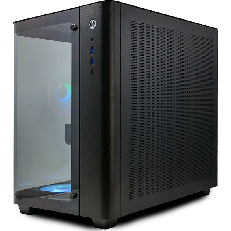 Edge pc silver series side shot