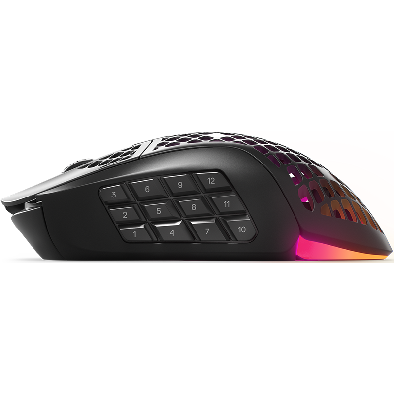 Steelseries Aerox 9 Wireless RGP Optical Gaming Mouse, Black