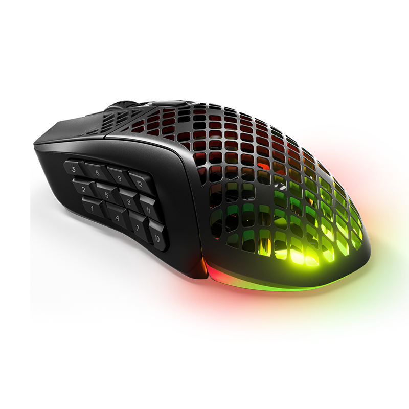 Steelseries Aerox 9 Wireless RGP Optical Gaming Mouse, Black