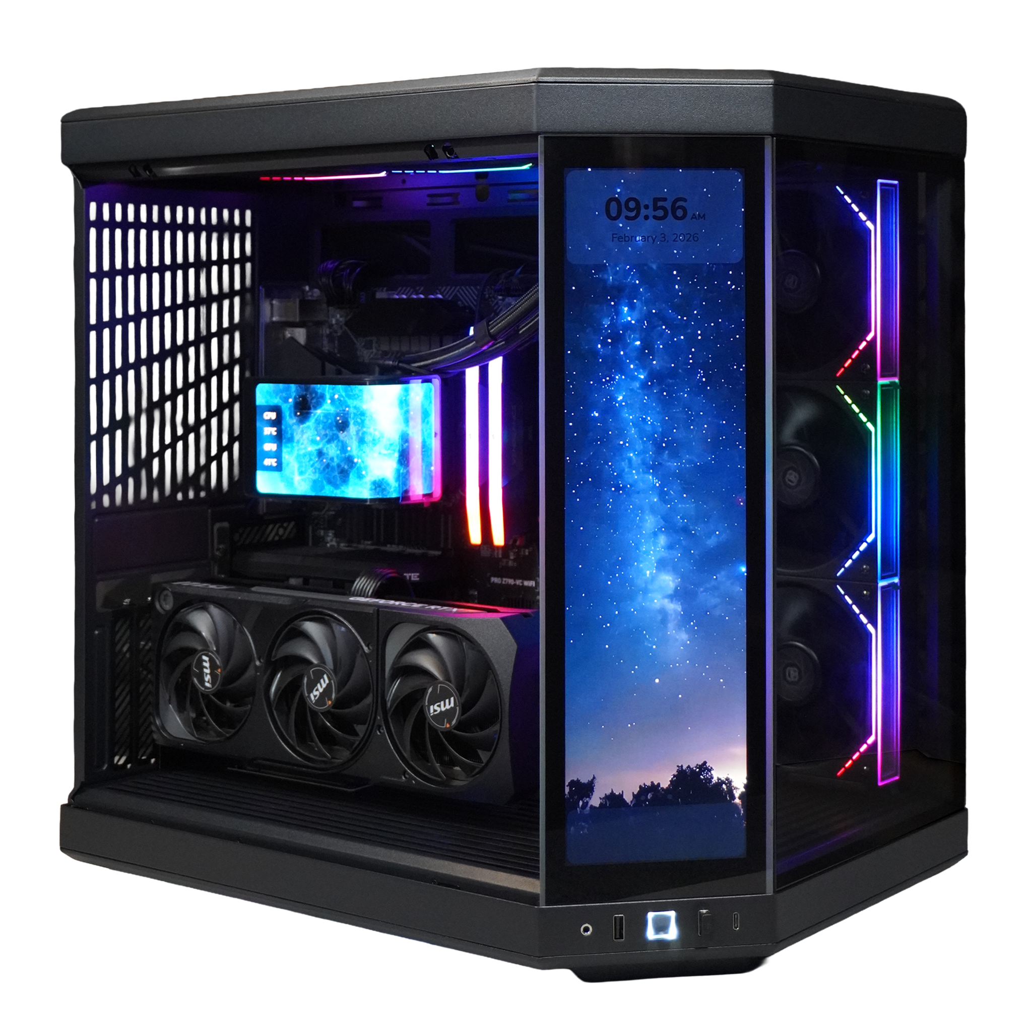 Barebone-AMD-Y70, up to Ryzen 9 9950X3D & GeForce RTX 5090