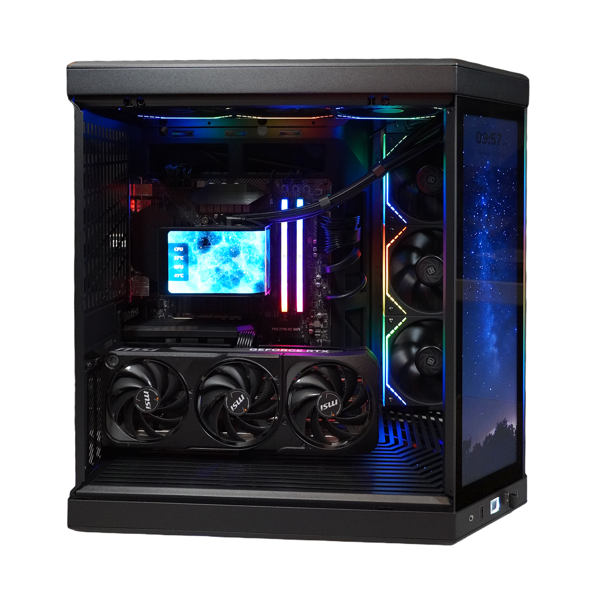 Barebone-AMD-Y70, up to Ryzen 9 9950X3D & GeForce RTX 5090