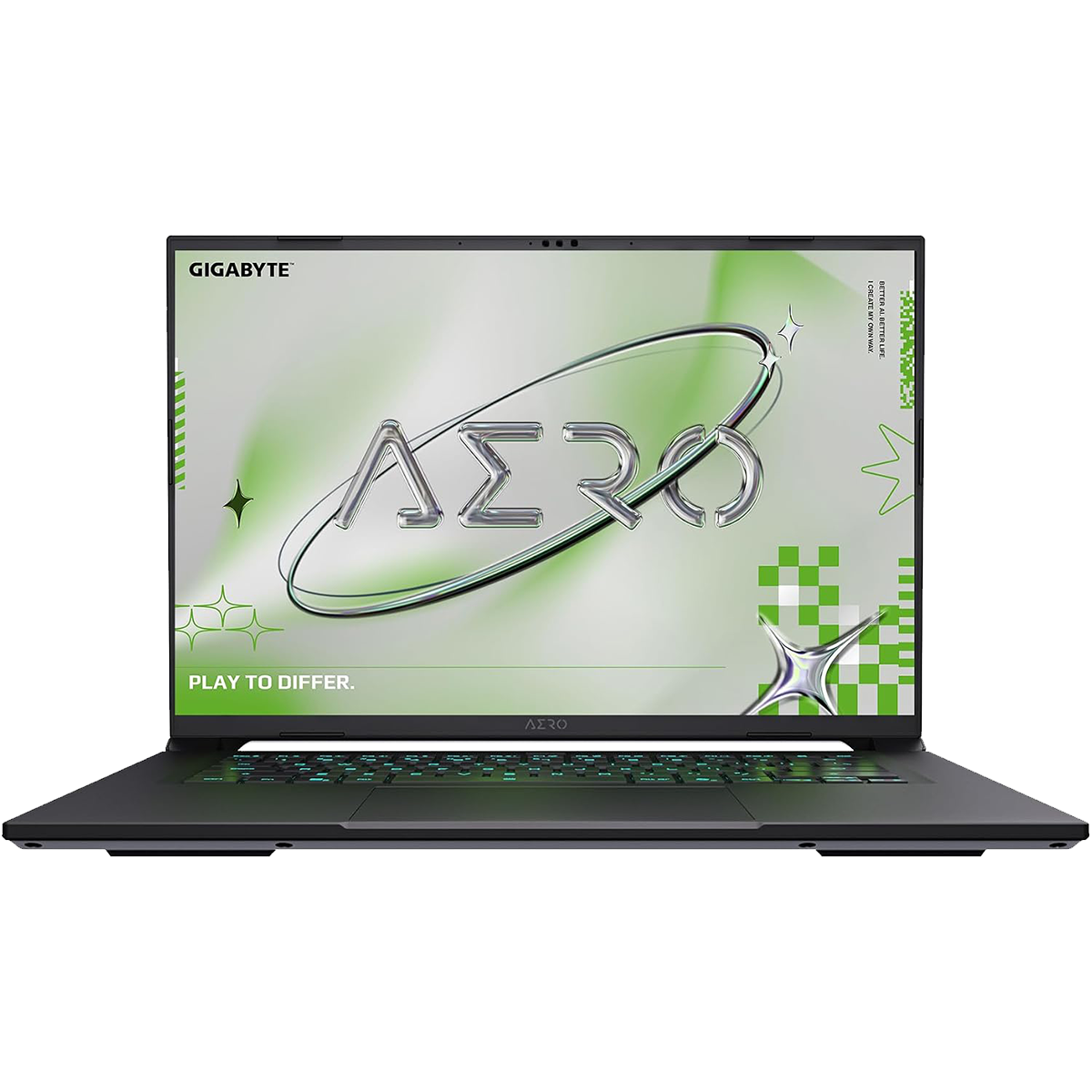 Gigabyte AERO X16 w/ GeForce RTX 5070, Ryzen™ AI 7 350, 16GB DDR5, 1TB M.2 SSD, 16in IPS, WiFi 6E, BT 5.2, Win 11 Home, Lunar White