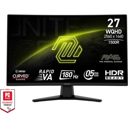 MSI MAG 274CQF 27in WQHD Gaming Monitor