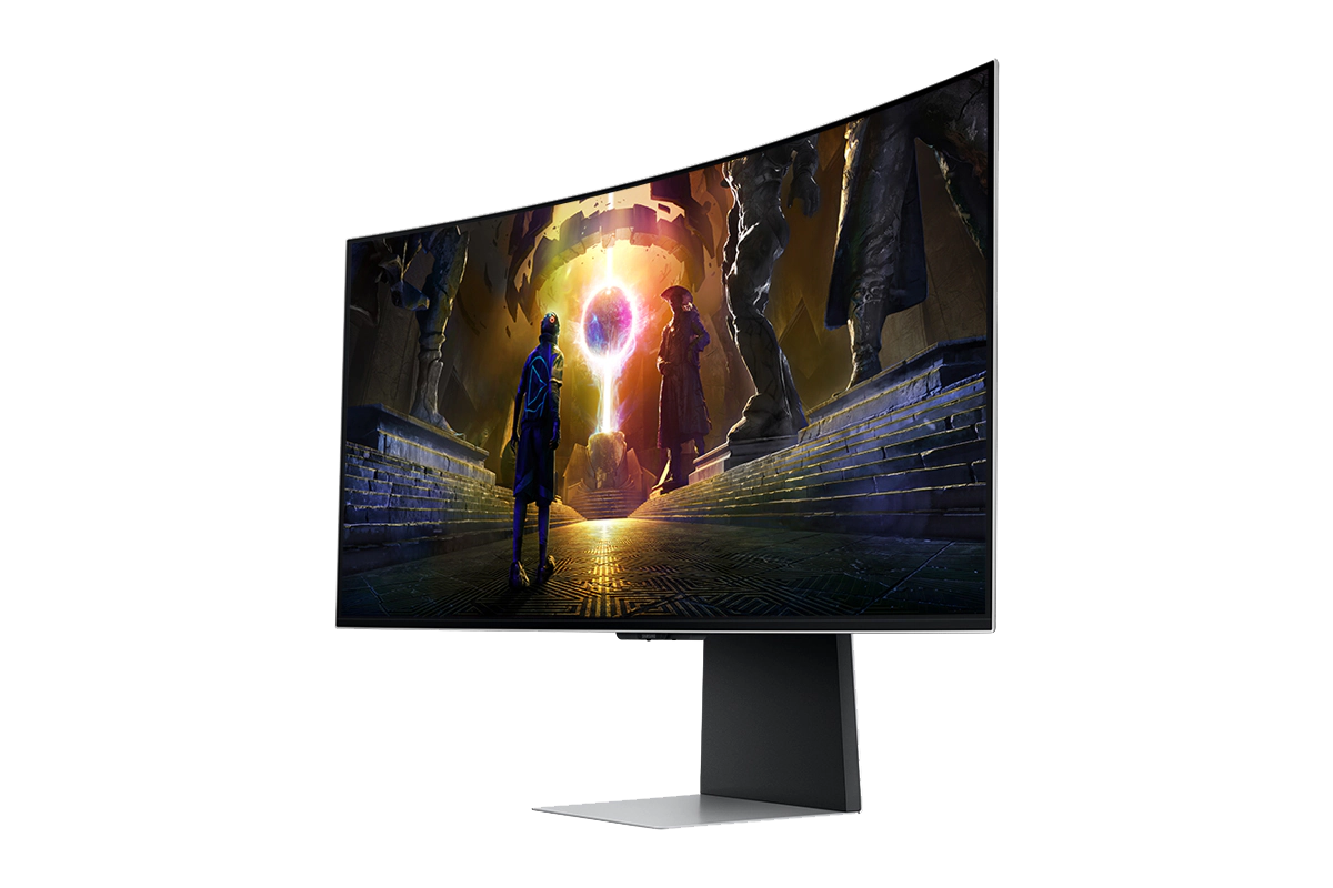 Odyssey OLED G8 (G85SD) 34in OLED Curved Gaming Monitor w/ 175Hz, 0.03ms, 1800R, Dual HDMI, DisplayPort, FreeSync Premium Pro