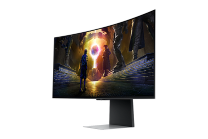 Odyssey OLED G8 (G85SD) 34in OLED Curved Gaming Monitor w/ 175Hz, 0.03ms, 1800R, Dual HDMI, DisplayPort, FreeSync Premium Pro