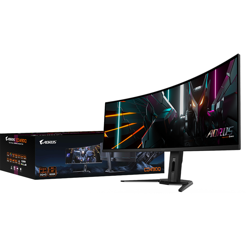 Gigabyte AORUS CO49DQ 49in QD OLED 5120x1440 DQHD Monitor
