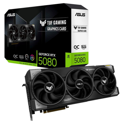 GeForce RTX 5080 16GB TUF GAMING OC PCI-E w/ Triple DP, Dual HDMI