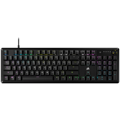 K70 Core RGB Mechanical Gaming Keyboard w/ MLX Red Switches, Wired, Black