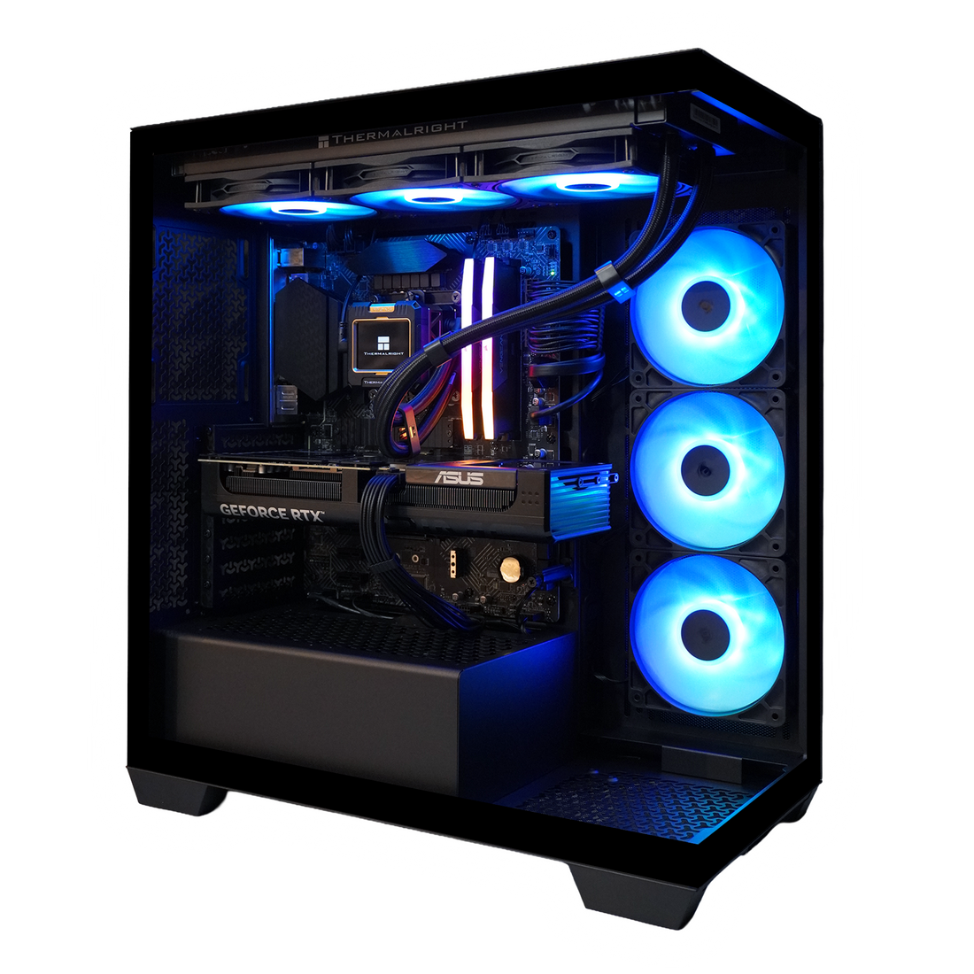 Barebone-AMD-3500X, 32GB DDR5, 2TB M.2 SSD, w/ up to Ryzen 9 9950X3D &amp; GeForce RTX 5090